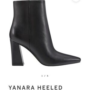 Black Heeled Ankle Boots